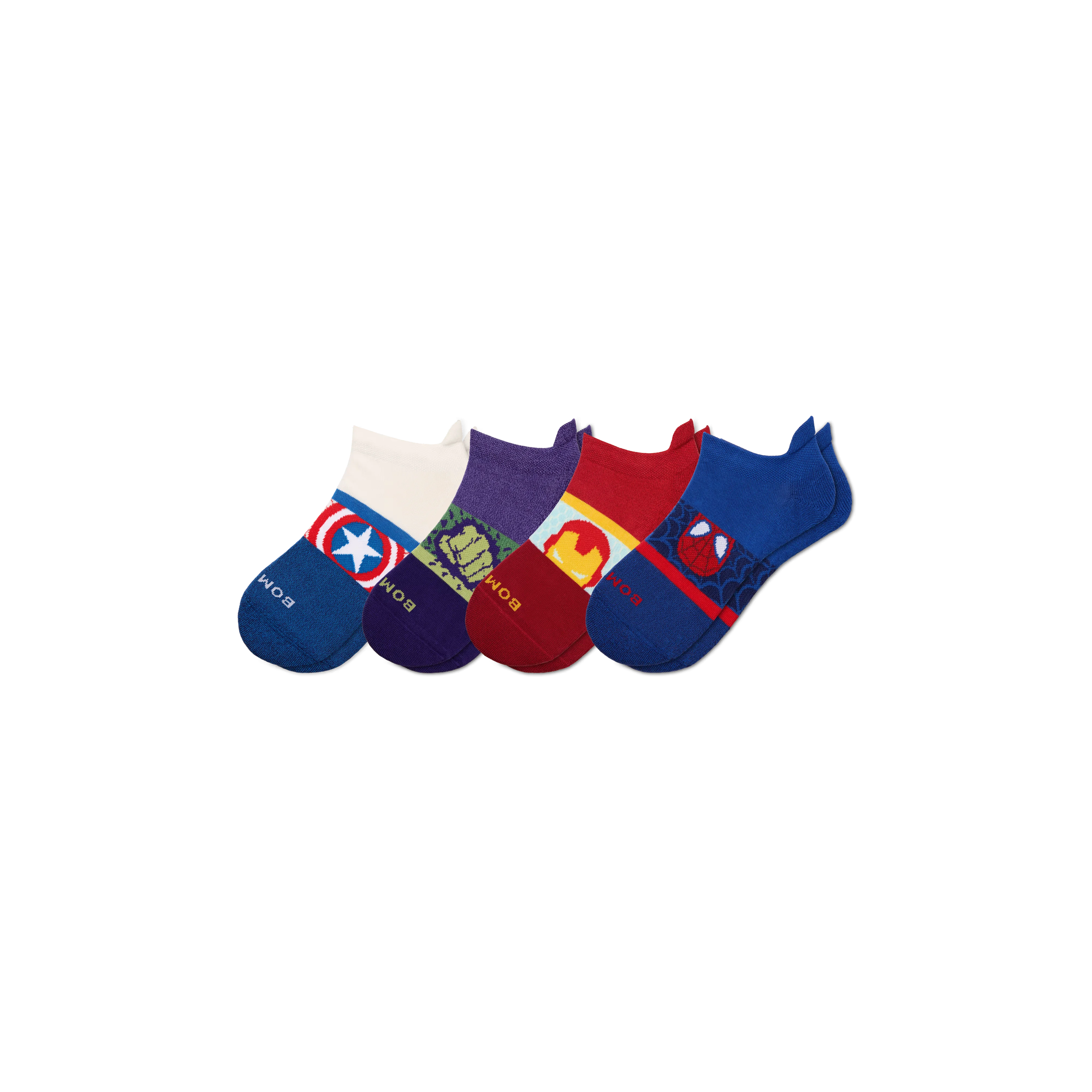 Marvel | Bombas Adult Ankle Sock 4-Pack