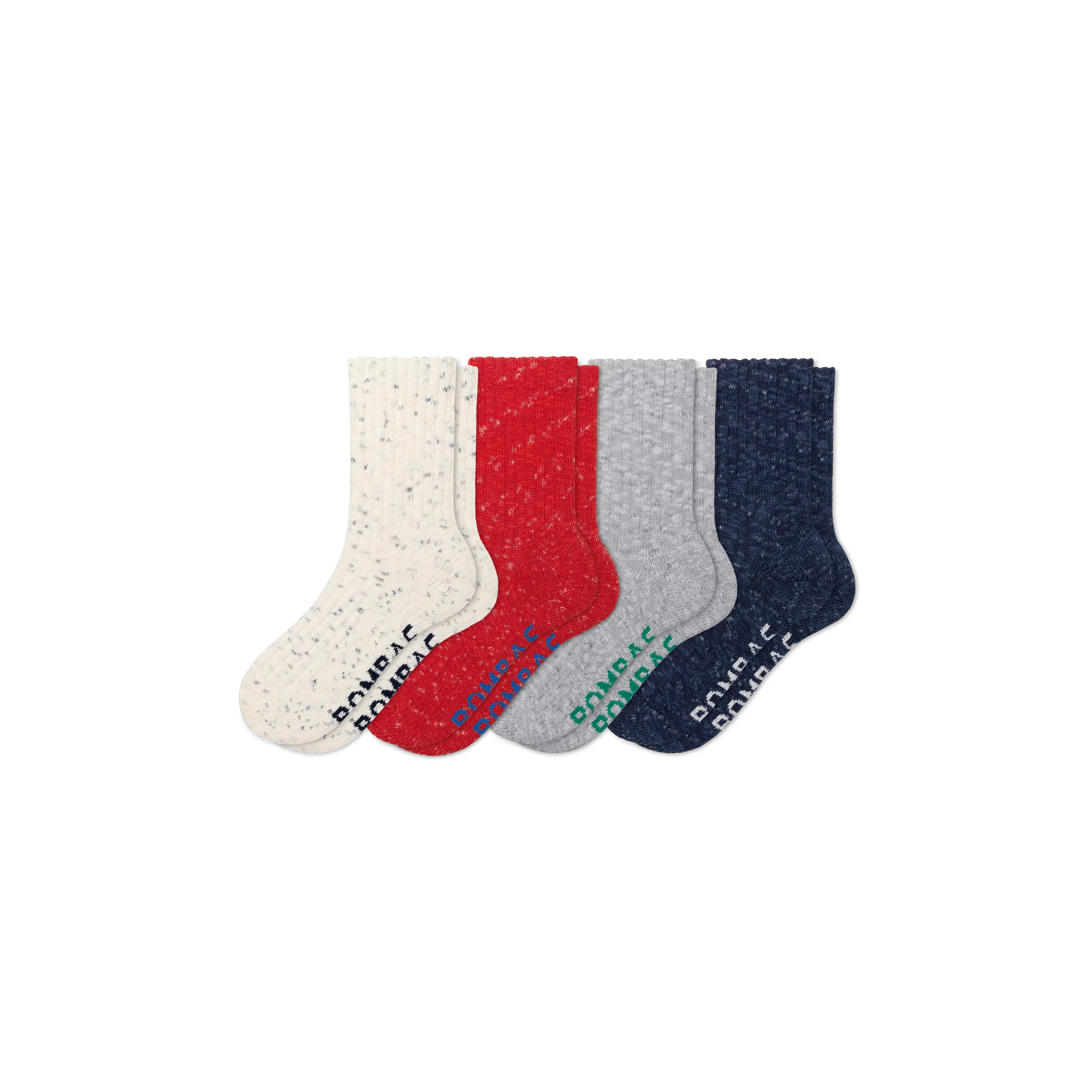 Women’s Chunky Ragg Half Calf Sock 4-Pack
