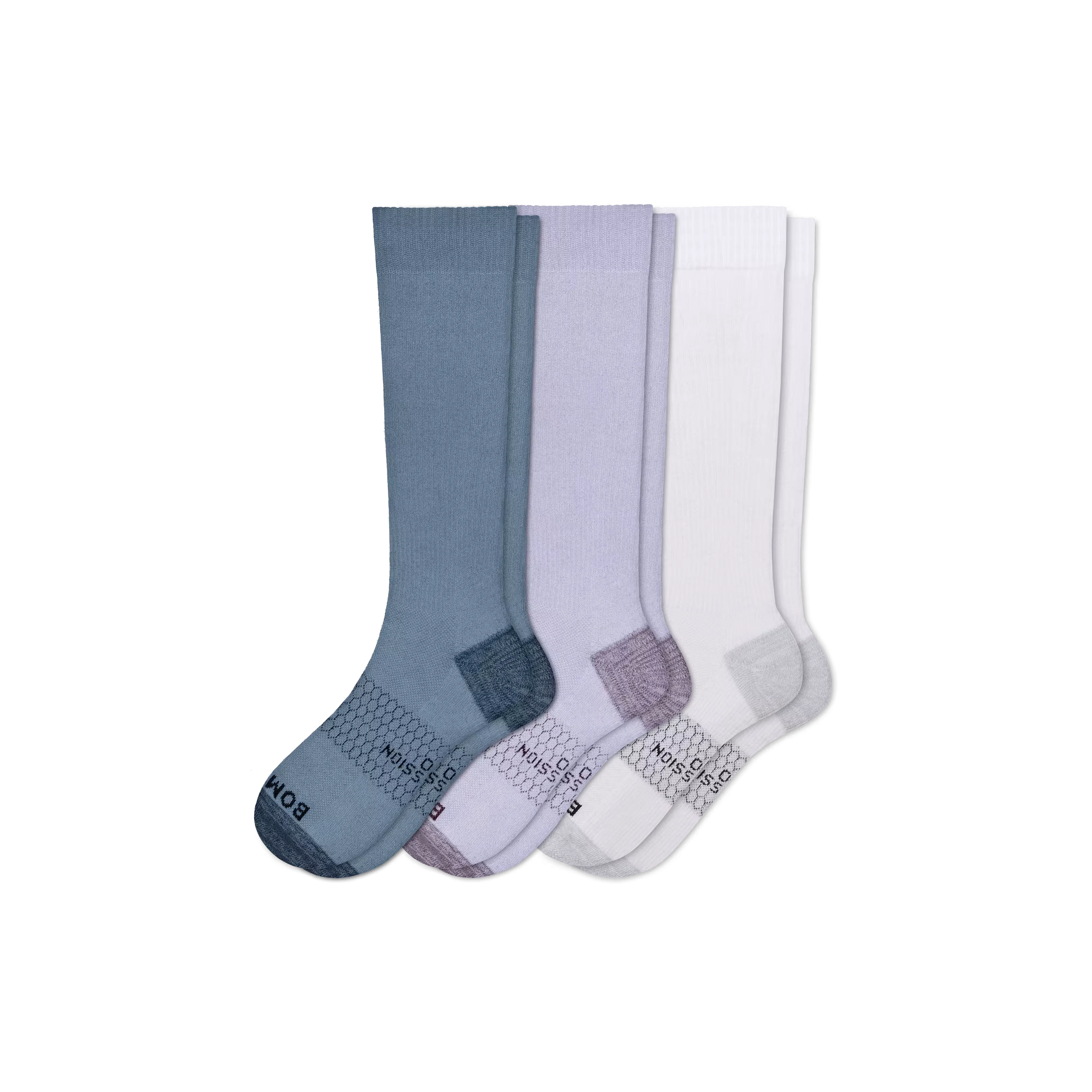 Women’s Medical Grade Compression Knee High Sock 3-Pack (20-30mmHg)
