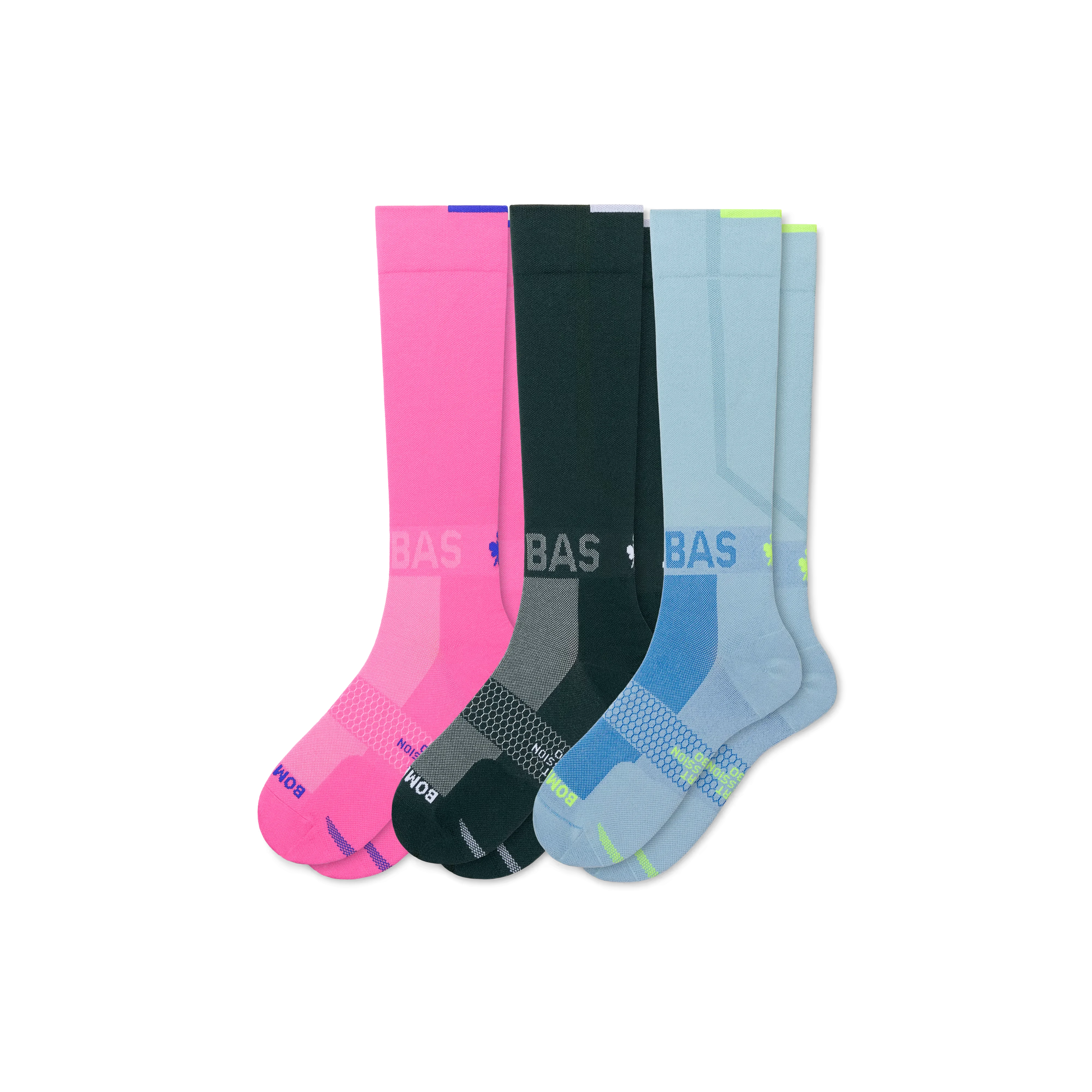 Women’s Sport Compression Knee High Sock 3-Pack (20-30mmHg)