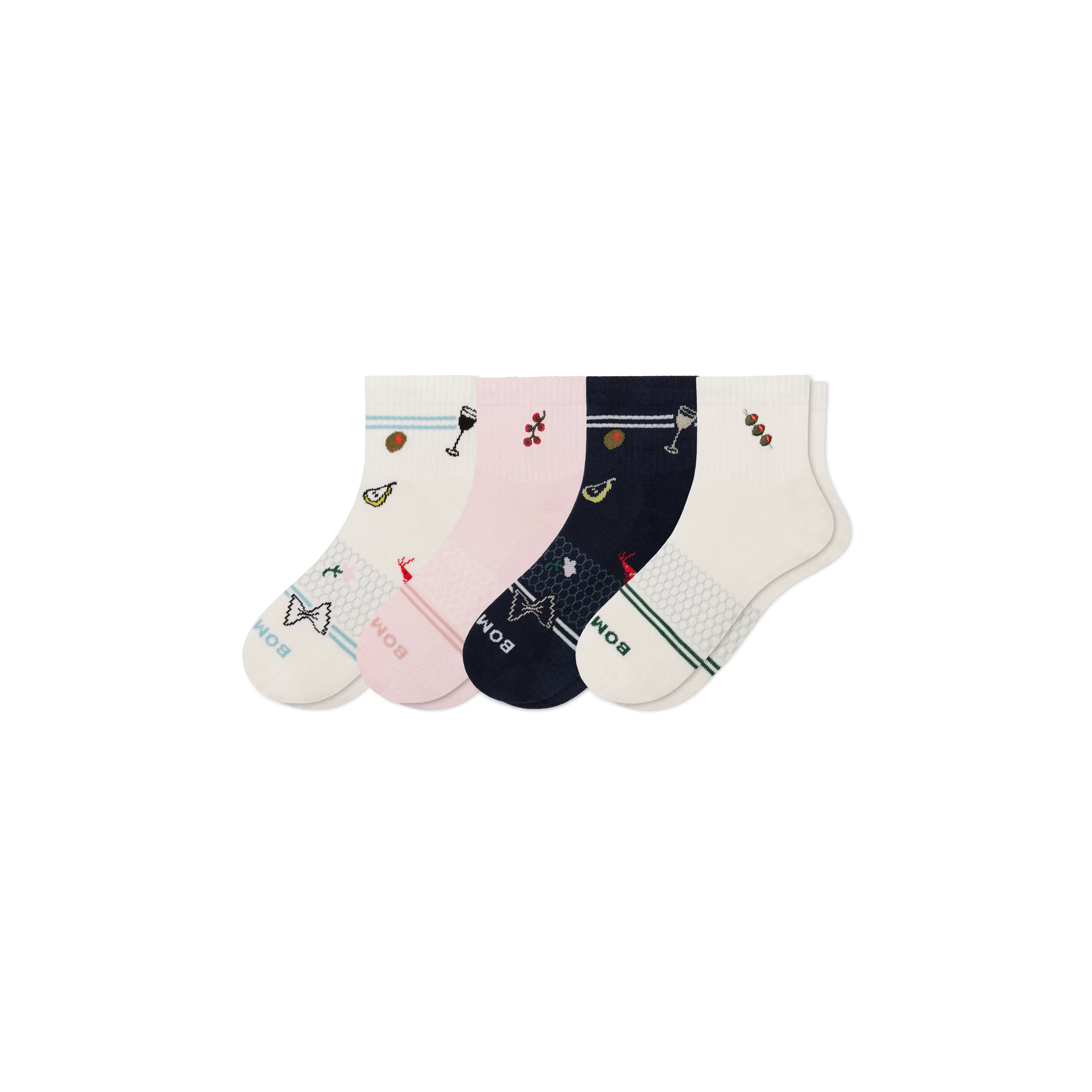Women’s Dinner Party Quarter Sock 4-Pack
