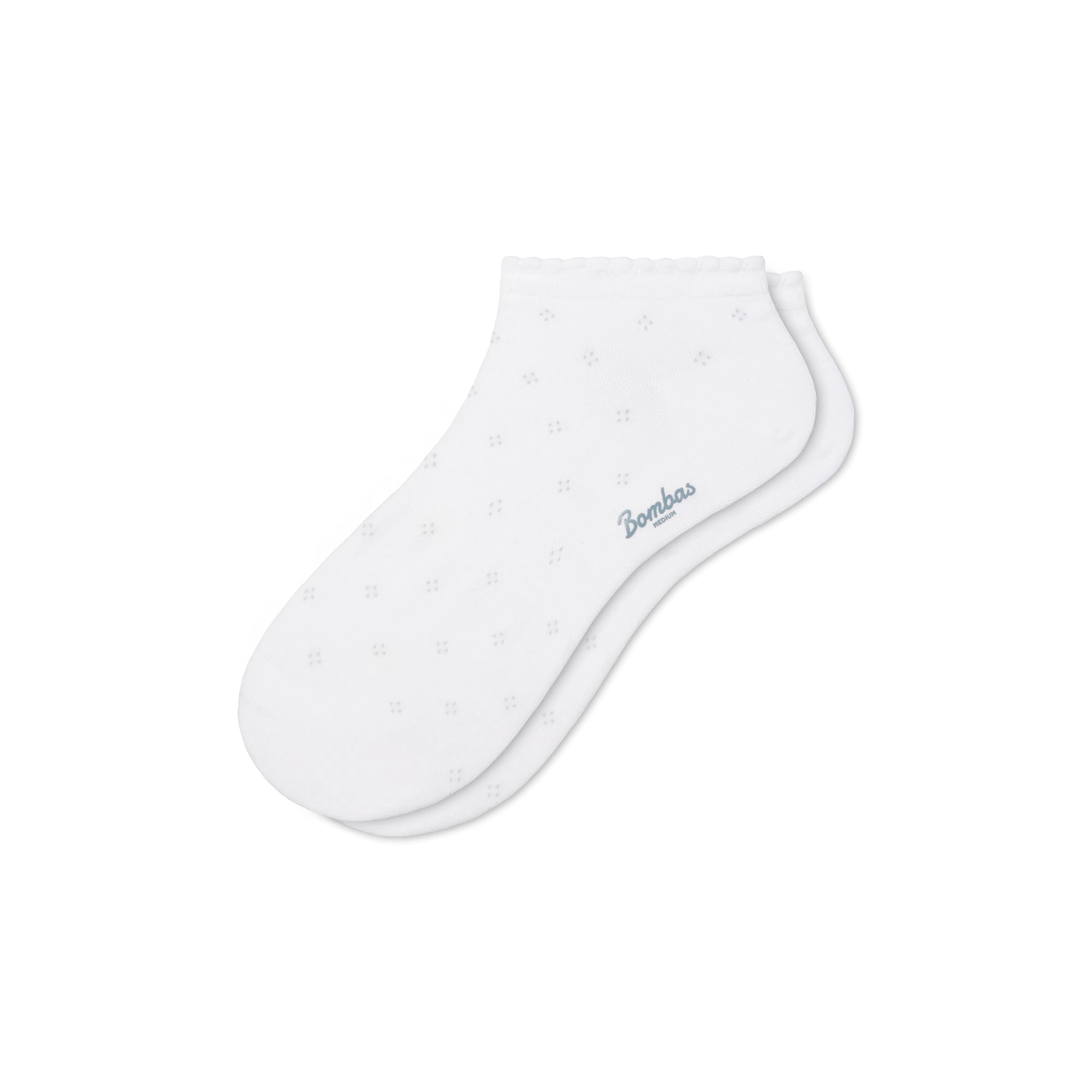 Women’s Scallop Lightweight Ankle Socks