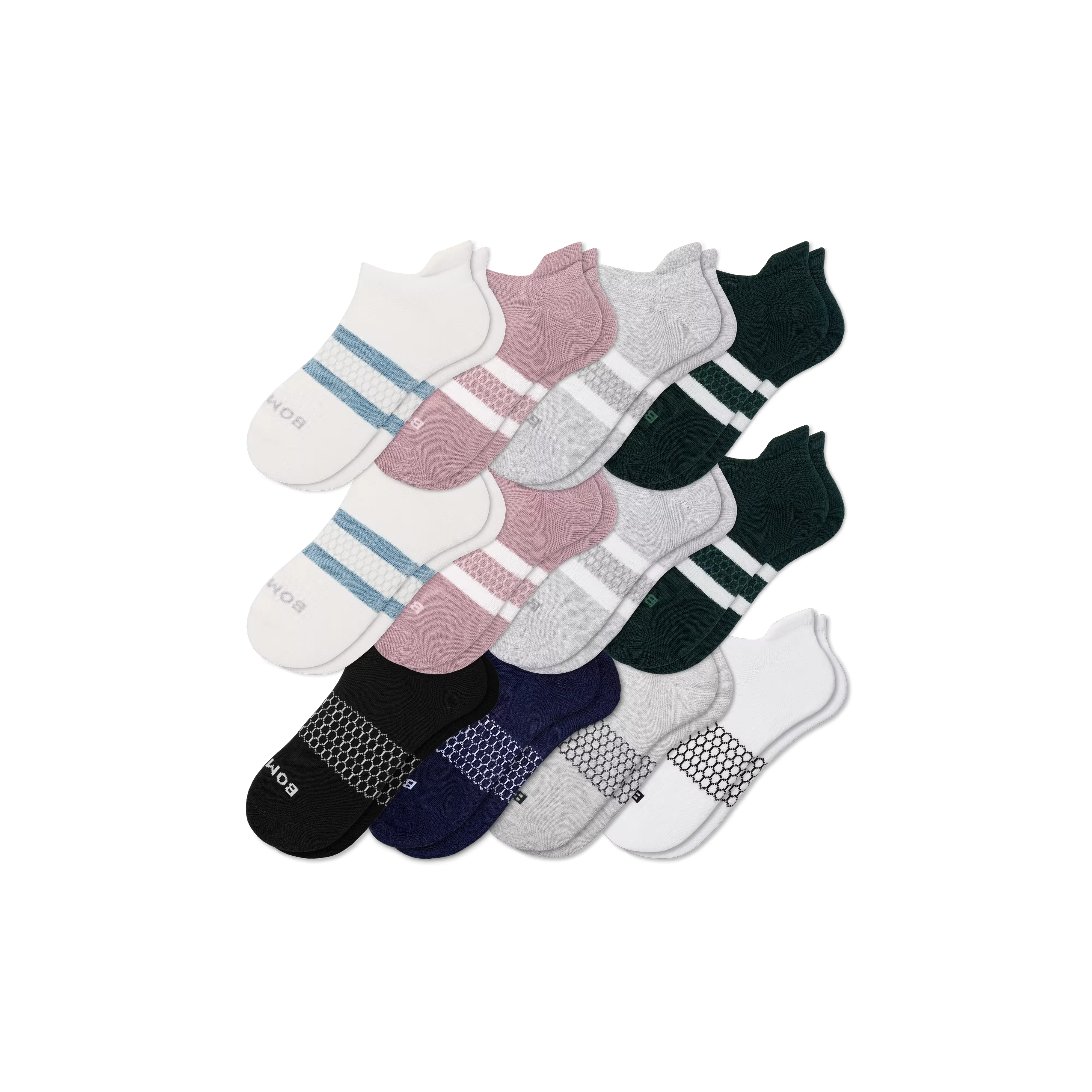 Women’s Solids Ankle Sock 12-Pack