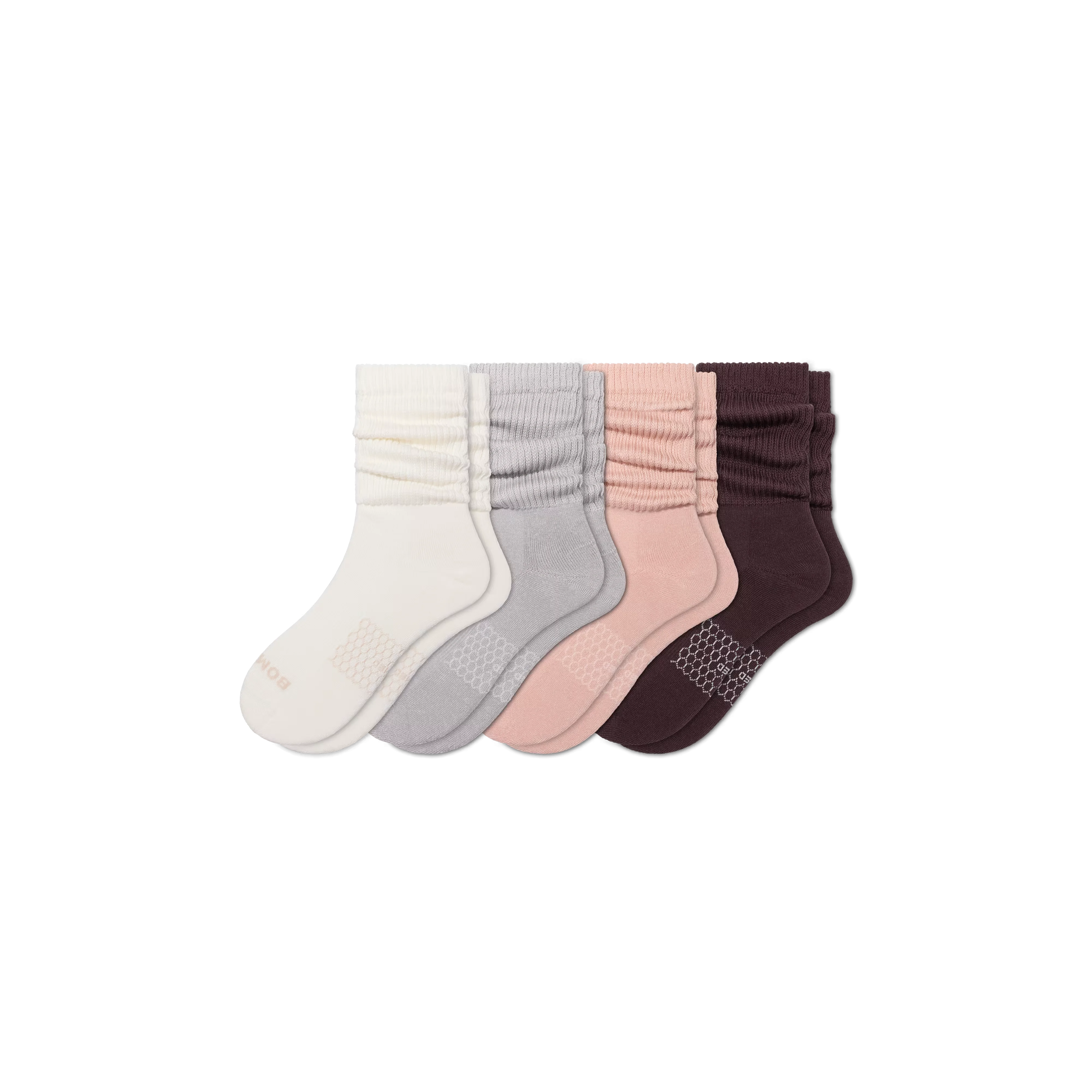 Women’s Slouchy Rib Calf Sock 4-Pack