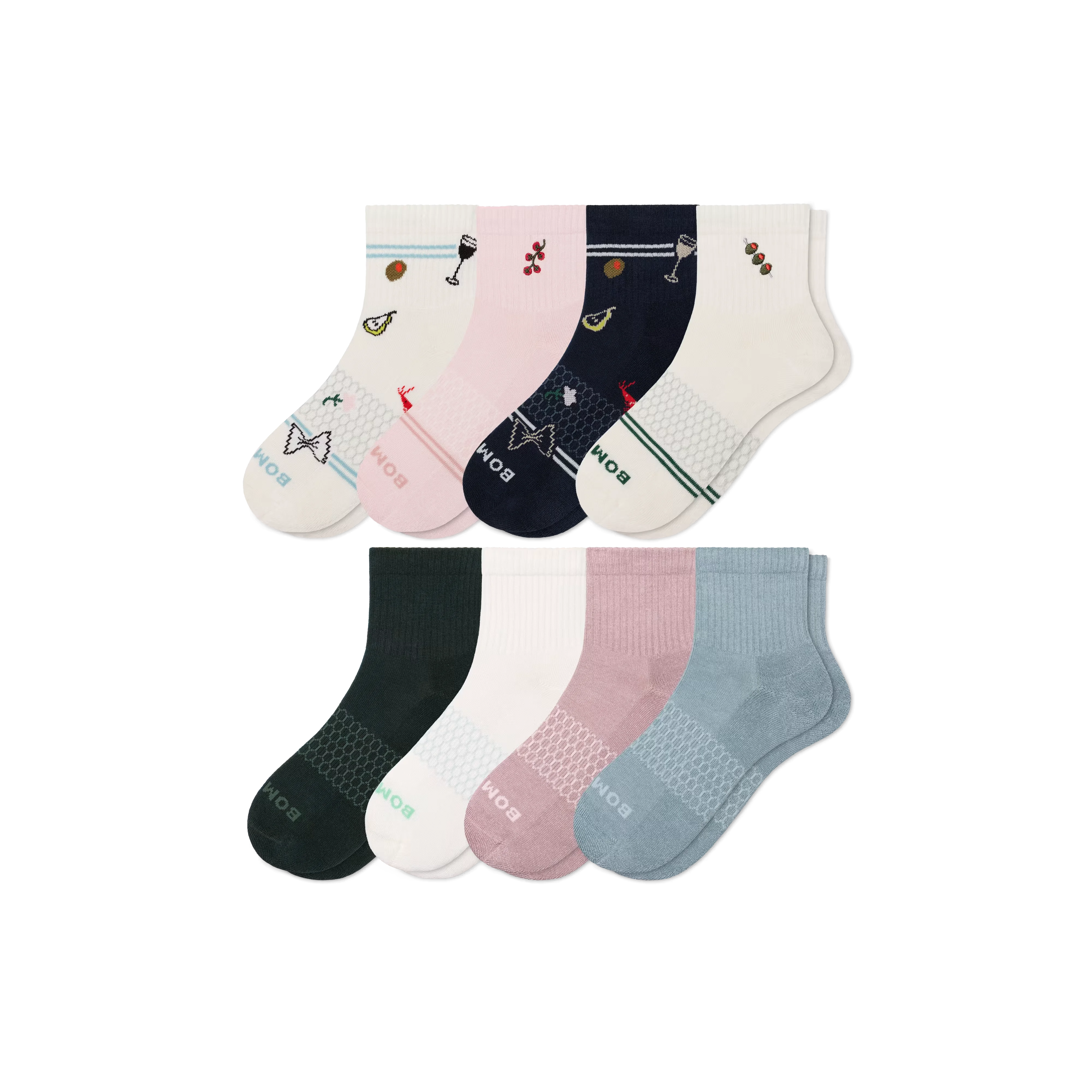 Women’s Quarter Sock 8-Pack