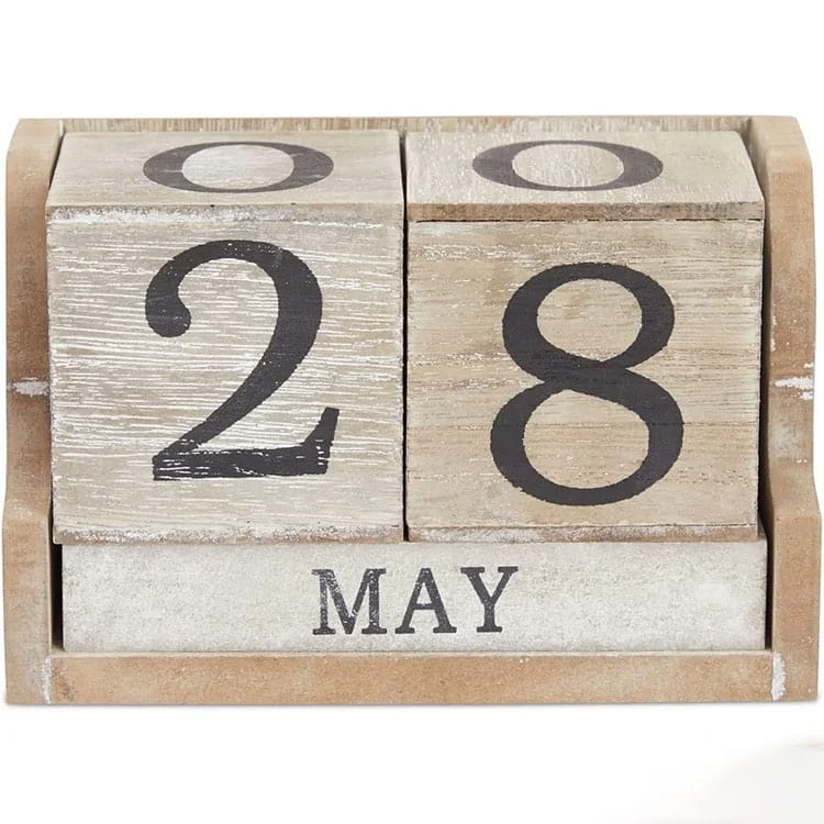 Wooden Block Calendar Manufacturer | Eco-Friendly Calendar Supplier For Wholesale