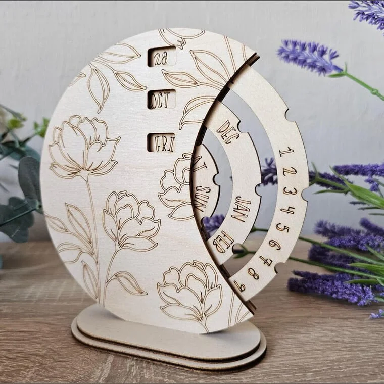Custom Wooden Perpetual Calendar Manufacturer | Wholesale Wood Calendar Supplier